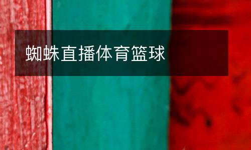 蜘蛛直播體育籃球
